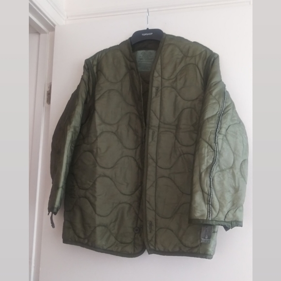 Vintage Army Liner Jacket - Picture 1 of 3